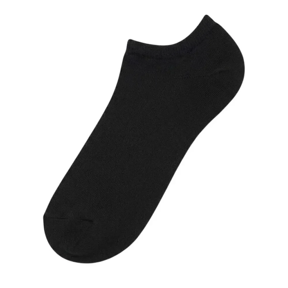 Boss Mens Label No-Show Socks (Pack of 3) / Black
